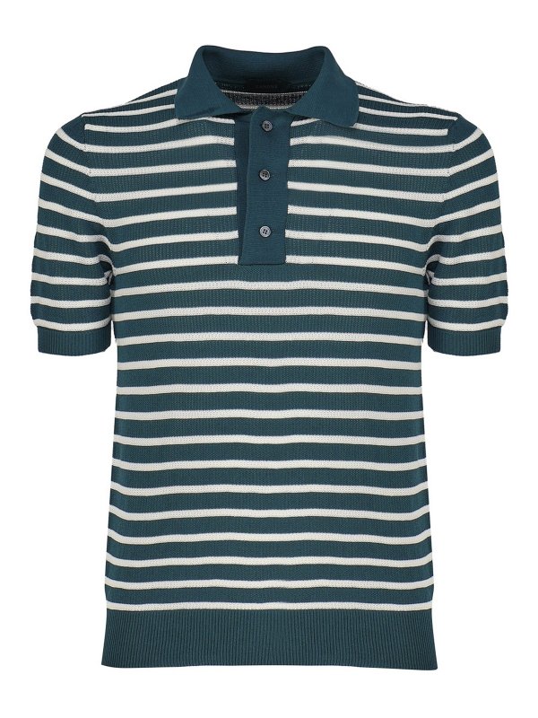 ZANONE: t-shirt - Polo in cotone