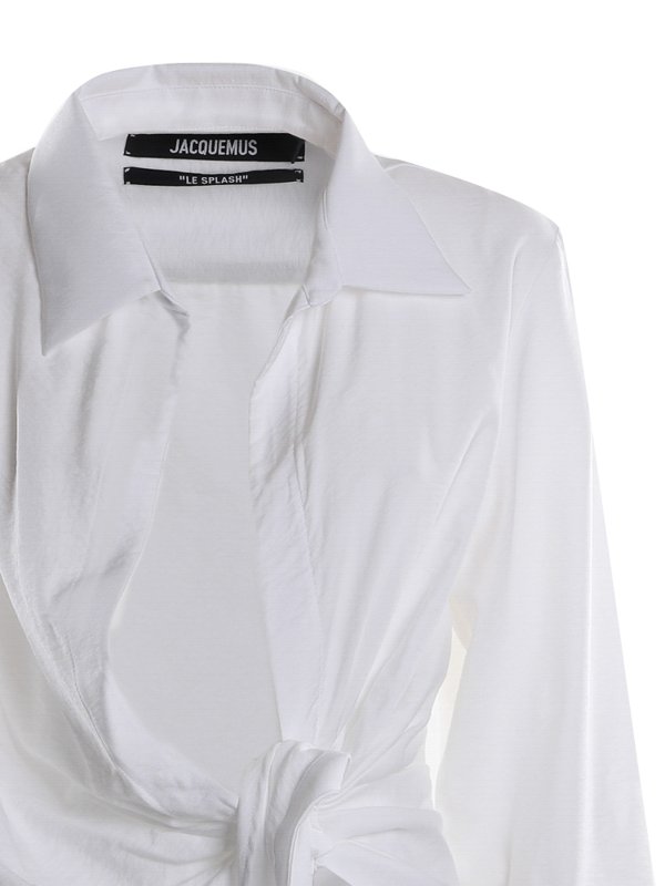 The Best Shops JACQUEMUS: Blusen - Bluse - Weiß