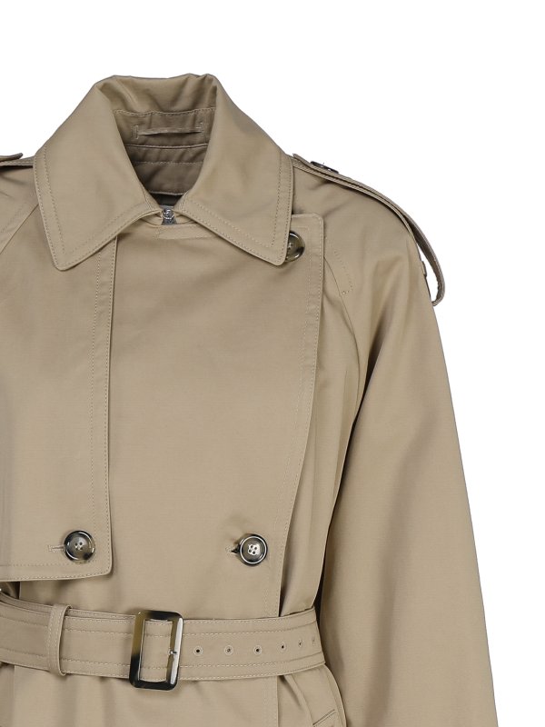 iKRIX Max Mara: トレンチコート - トレンチコート - ベージュ