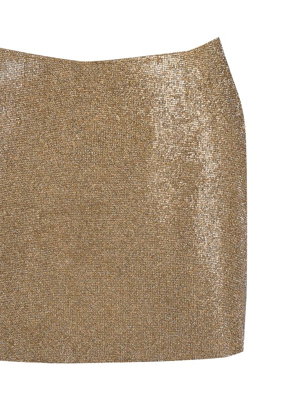 iKRIX NU: Faldas media pierna y semilargas - Falda Semilarga - Dorado