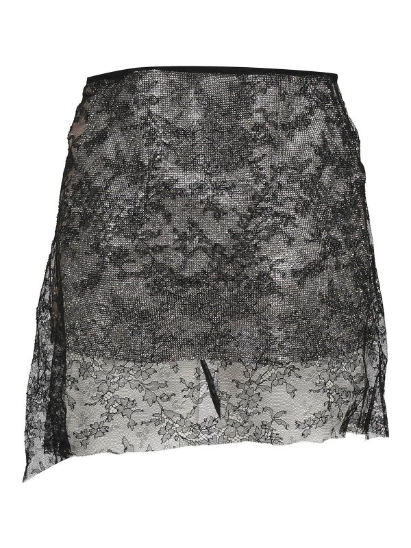 NU: mini skirts online - Skirt in silk