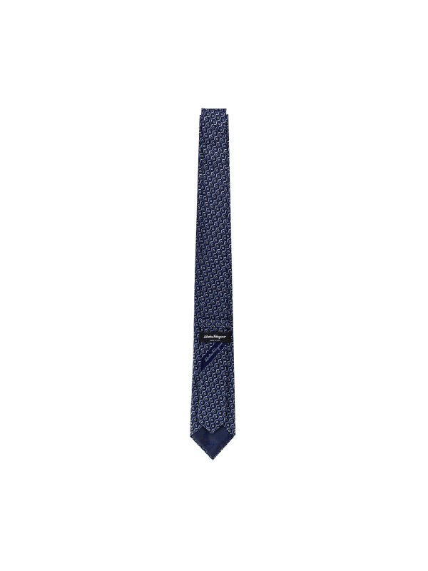 SALVATORE FERRAGAMO: ties & bow ties online - Greca pattern tie