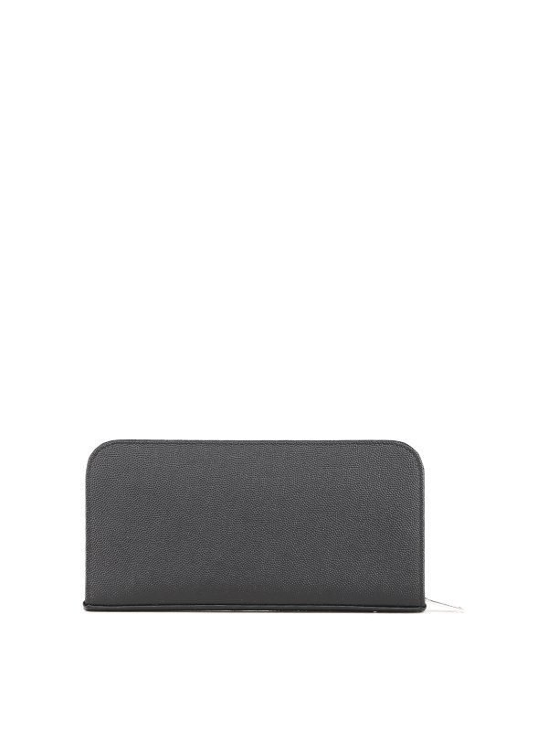 The Best Shops SAINT LAURENT: wallets & purses - Leather wallet with zip