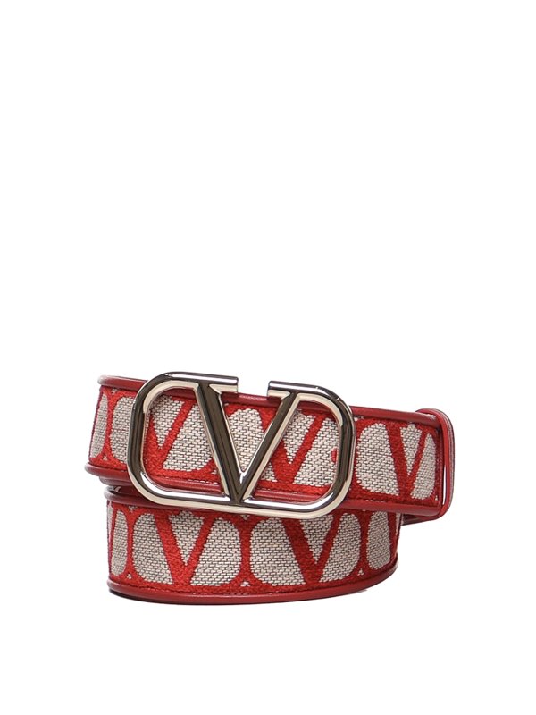 VALENTINO GARAVANI: Ceintures - Ceinture - Couleur Chair