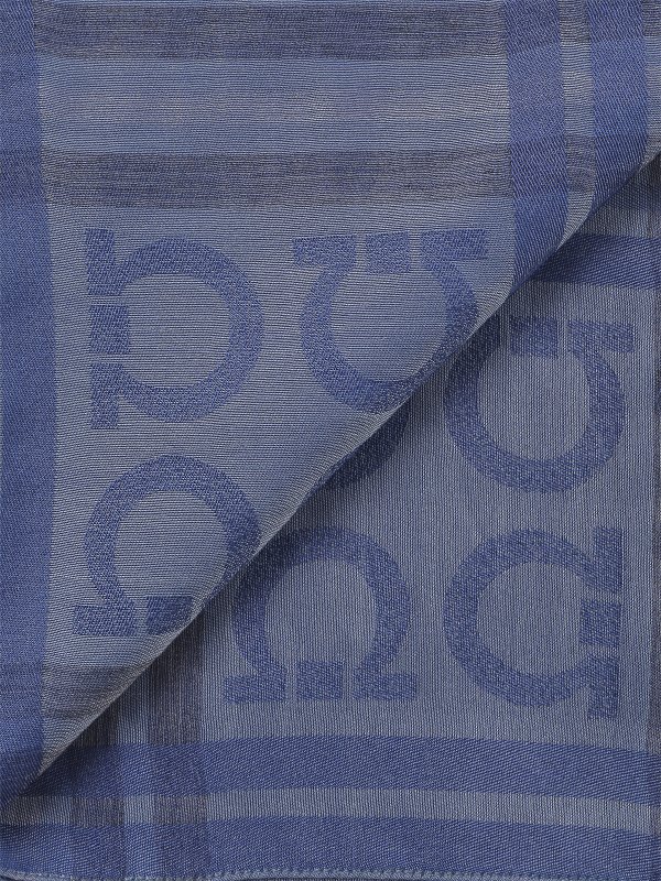 SALVATORE FERRAGAMO: scarves online - Wool scarf with hooks