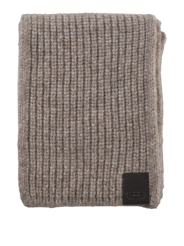 SALVATORE FERRAGAMO: scarves - Wool scarf
