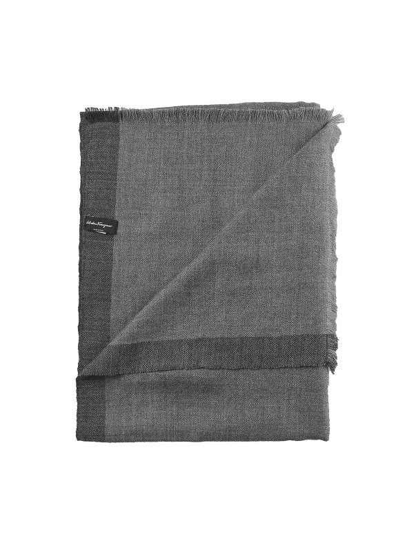 The Best Shops SALVATORE FERRAGAMO: Schals - Schal - Grau