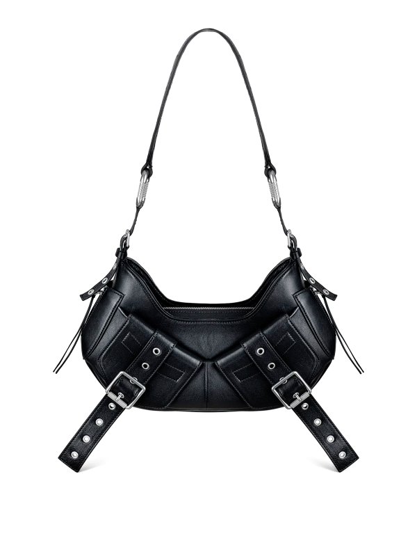 BIASIA: Schultertaschen - Schultertasche - Schwarz