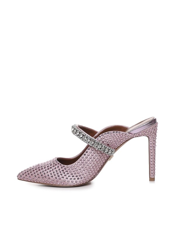 Rhinestone and satin pumps shop online: KURT GEIGER