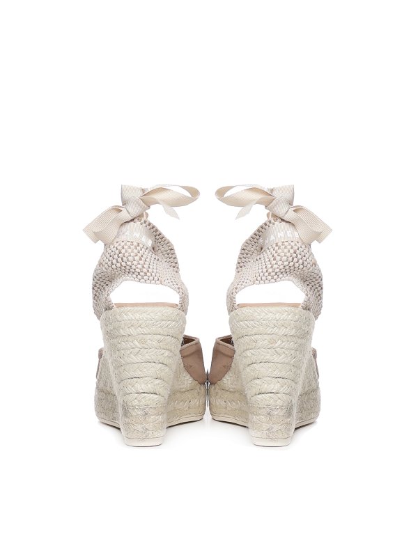 Espadrilles taupe on sale