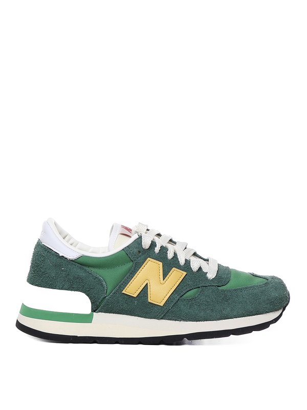 NEW BALANCE: Chaussures de sport - Baskets - Vert