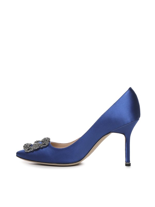 Pumps - Blau shop online: MANOLO BLAHNIK