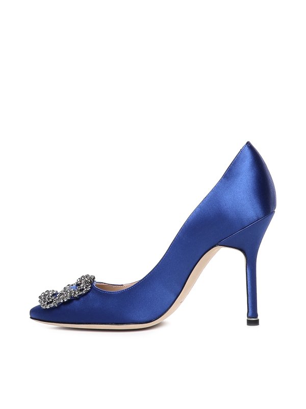 Pumps - Blau shop online: MANOLO BLAHNIK
