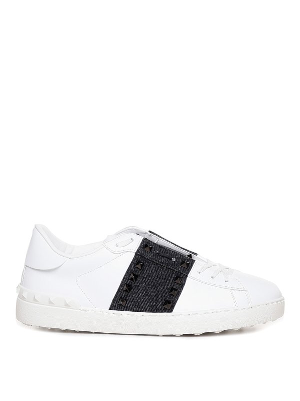 Valentino Garavani Valentino garavani open calfskin sneakers