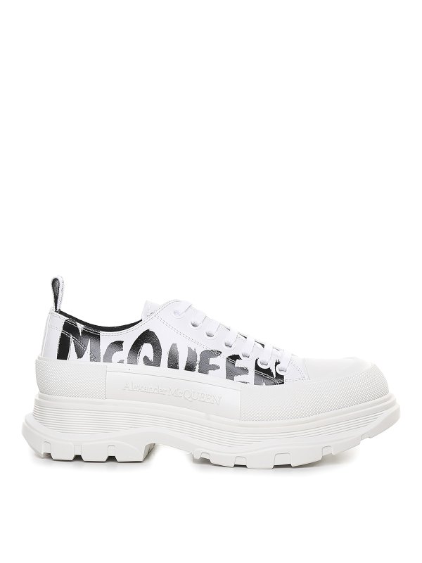 ALEXANDER MCQUEEN: sneakers - Graffiti logo sneakers