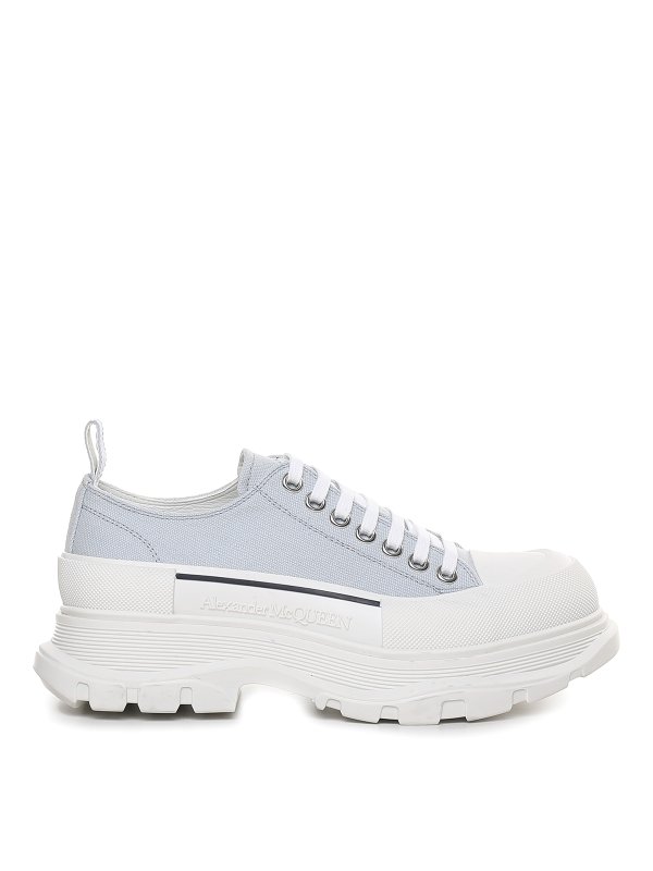 ALEXANDER MCQUEEN: Chaussures de sport - Baskets - Bleu