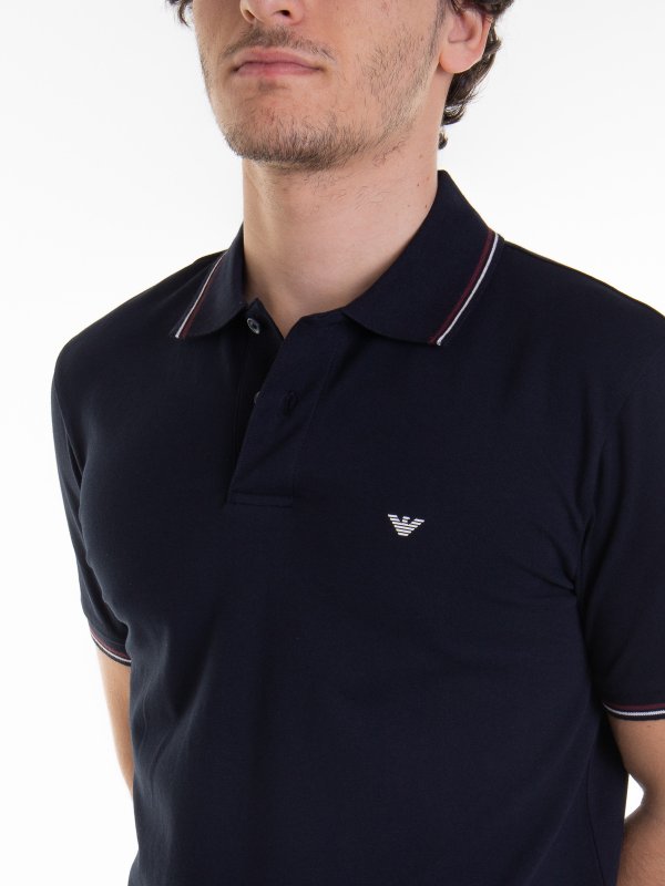 EMPORIO ARMANI buy online ポロシャツ - ブルー