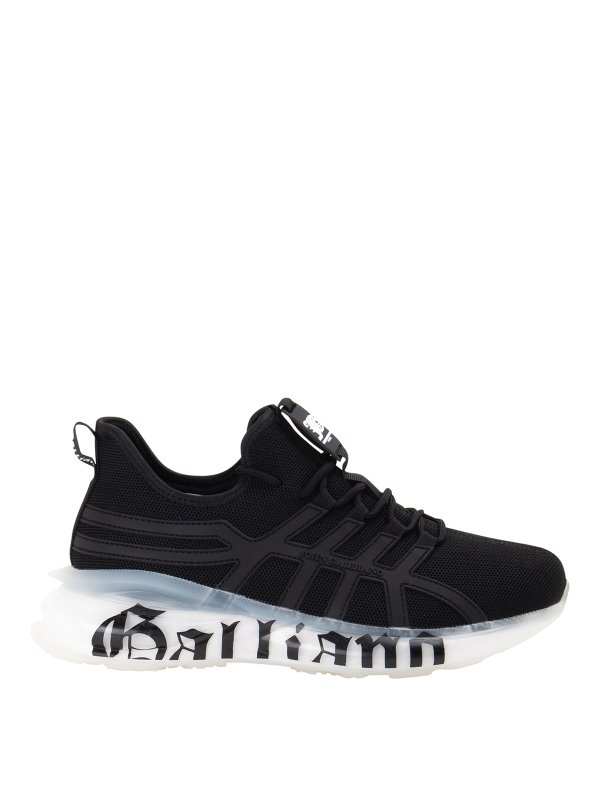 JOHN GALLIANO: Chaussures de sport - Baskets - Noir