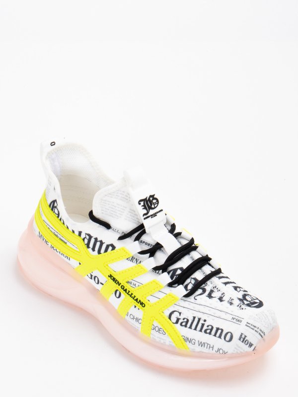 Sneaker - Weiß shop online: JOHN GALLIANO