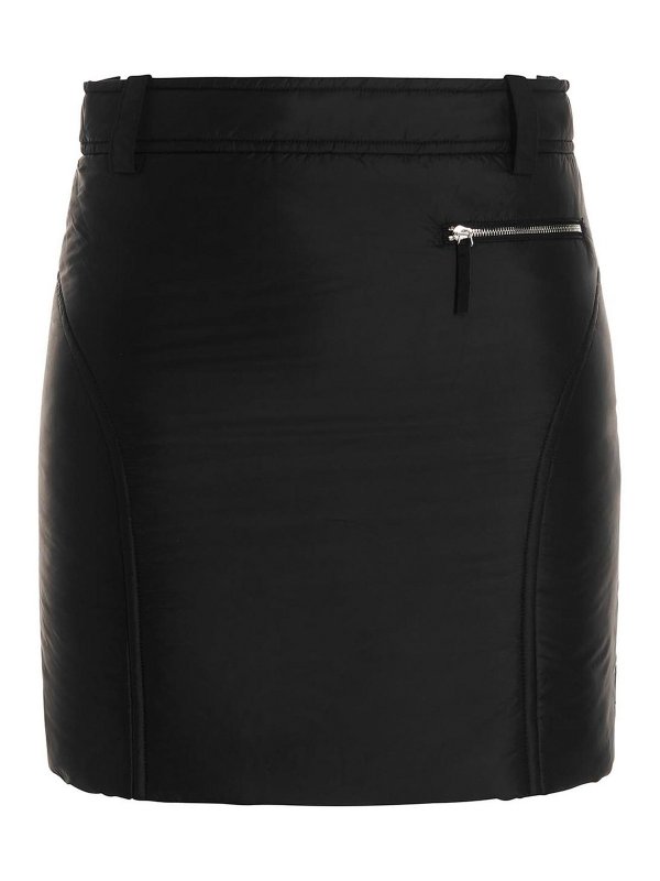 KHAITE: ニーレングススカート＆ミディ丈 - 膝丈/ミディスカート - 黒