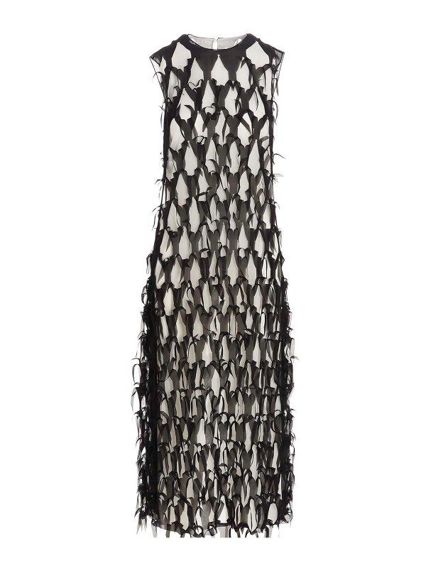 Maison Margiela: ニーレングスドレス - 膝丈ドレス - 白