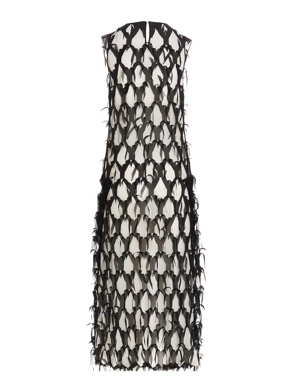 Maison Margiela: ニーレングスドレス online - 膝丈ドレス - 白