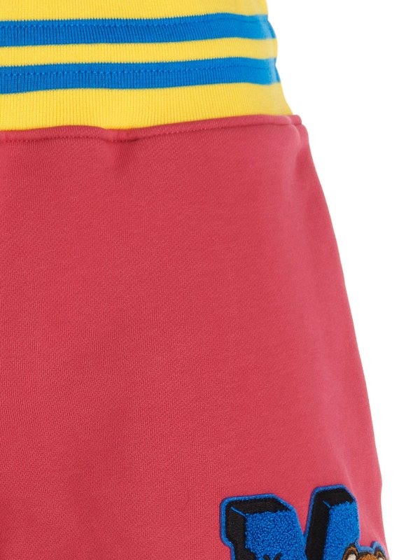 iKRIX MOSCHINO: Trousers Shorts - Logo patch shorts