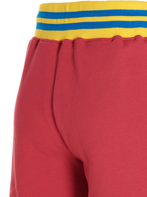 Logo patch shorts shop online: MOSCHINO