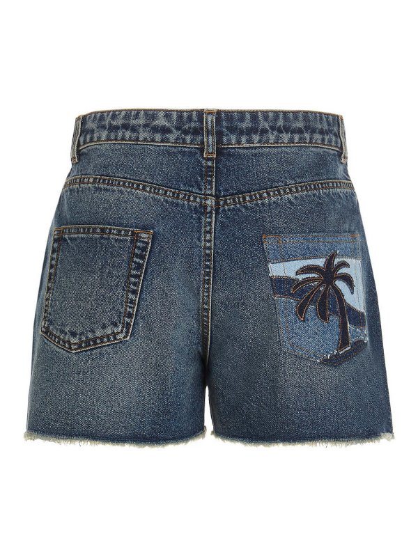 Palm Angels: Hosen Shorts online - Shorts - Blau