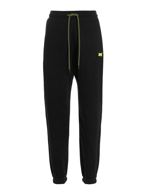 REEBOK: Traininghosen - Traininghose - Schwarz