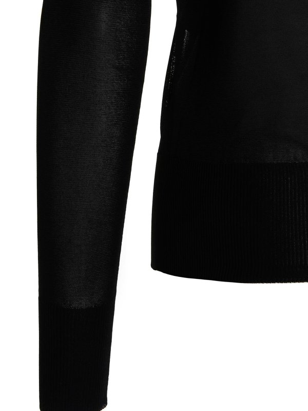 カーディガン - 黒 shop online: SAPIO