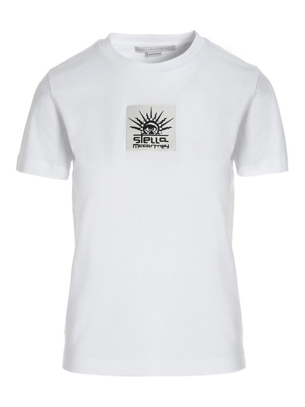 STELLA McCARTNEY: t-shirts - Logo t-shirt