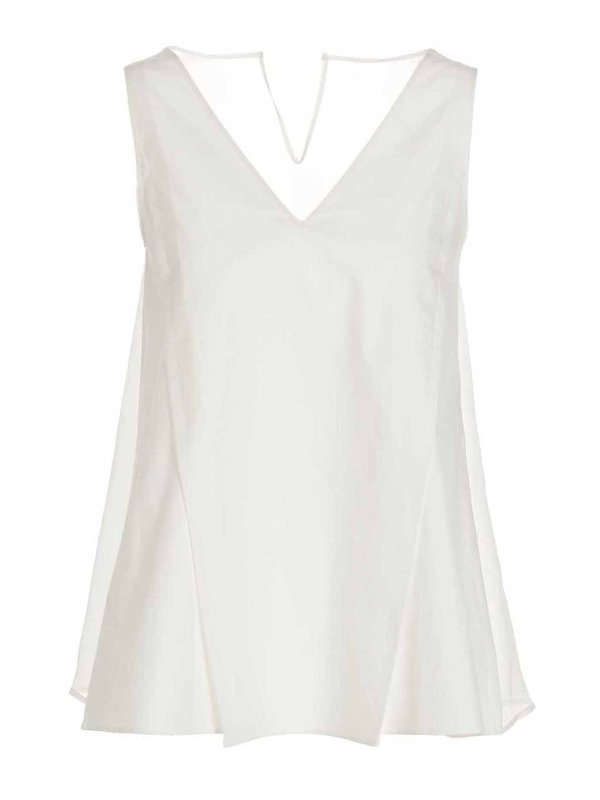 VÌEN: トップス＆タンクトップ - トップ/タンクトップ - 白