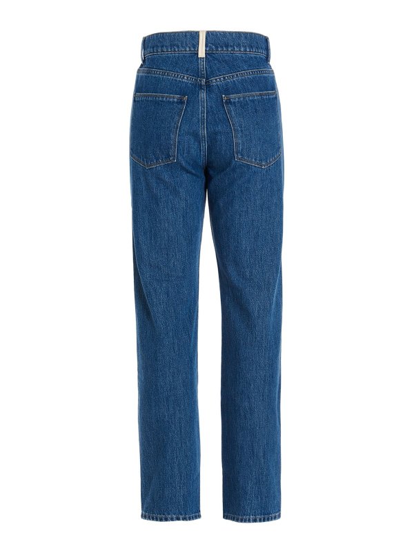 WANDLER: straight leg jeans online - carnation jeans