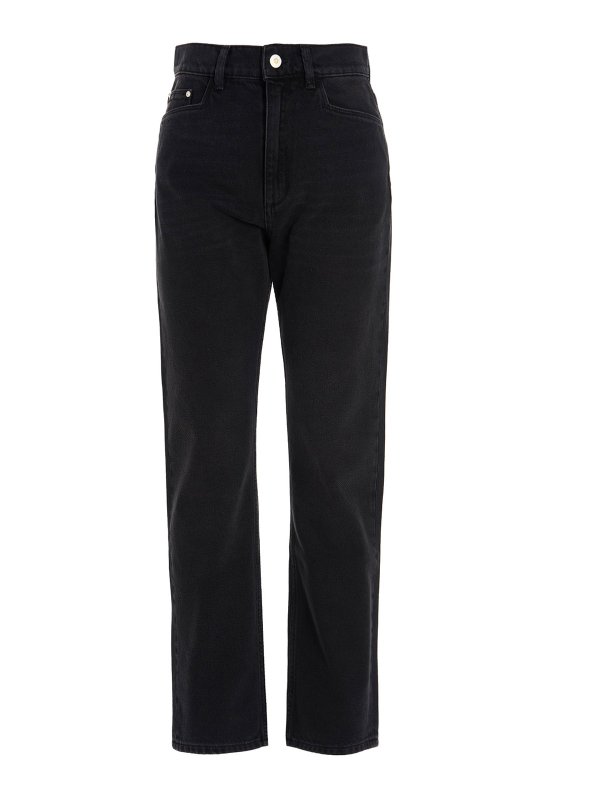 WANDLER: straight leg jeans - carnation jeans