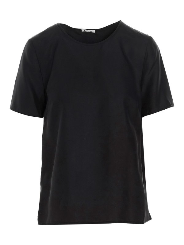 P.A.R.O.S.H.: トップス＆タンクトップ - トップ/タンクトップ - 黒