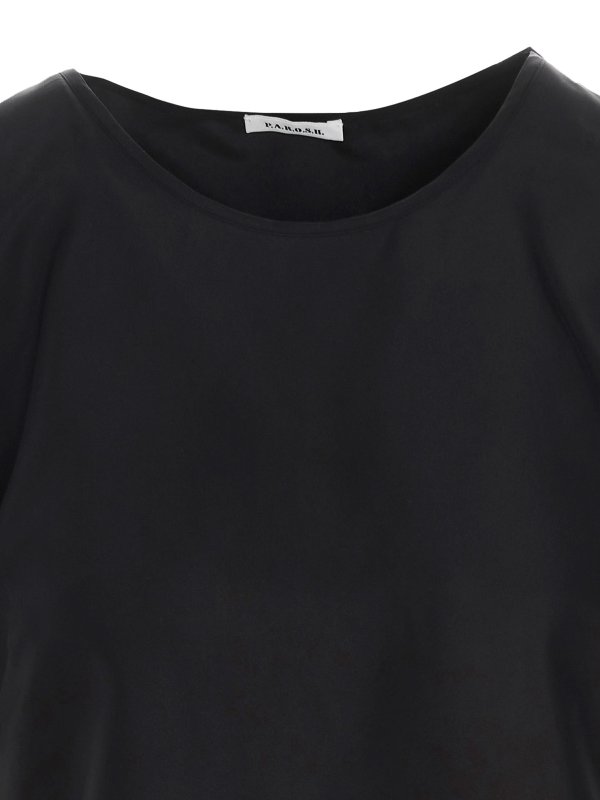 iKRIX P.A.R.O.S.H.: トップス＆タンクトップ - トップ/タンクトップ - 黒