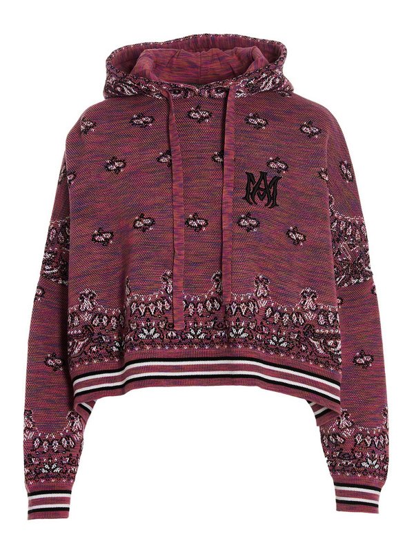AMIRI: Sweatshirts und Pullover - Sweatshirt - Lila