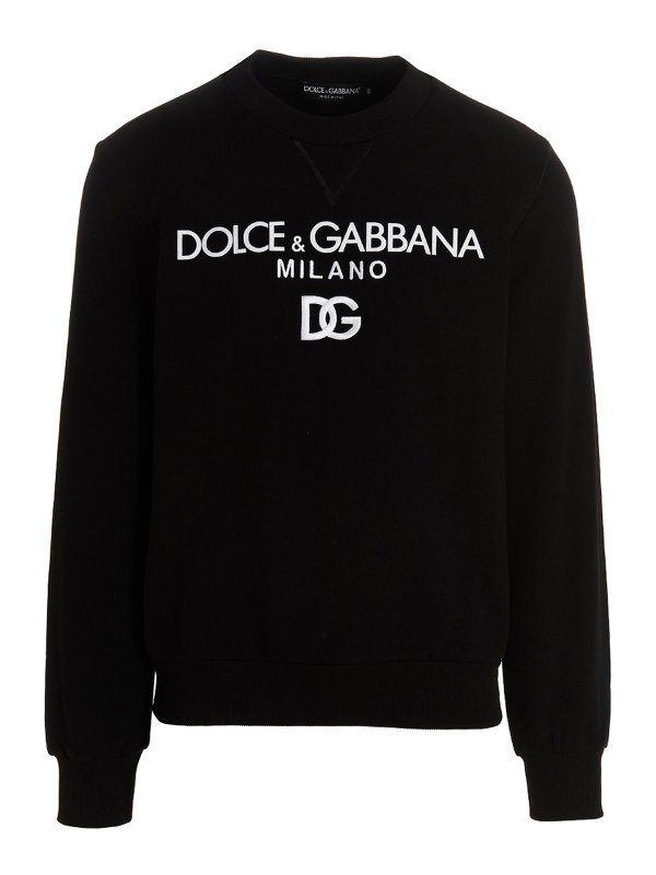 DOLCE & GABBANA: Sweatshirts & Sweaters - dg essential sweatshirt