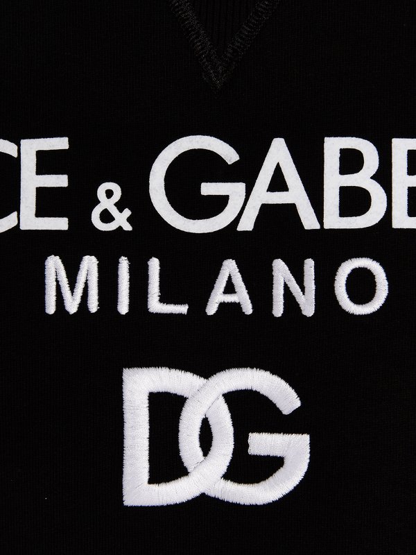 dg essential sweatshirt shop online: DOLCE & GABBANA