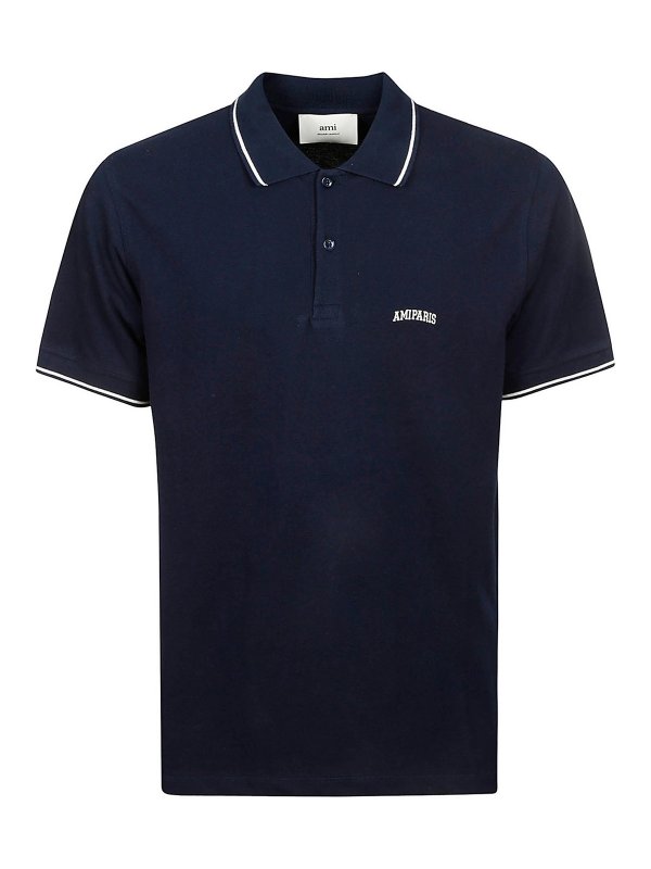 AMI PARIS: Polos - Polo - Azul