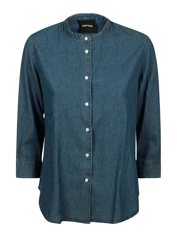 ASPESI: Hemden - Hemd - Blau