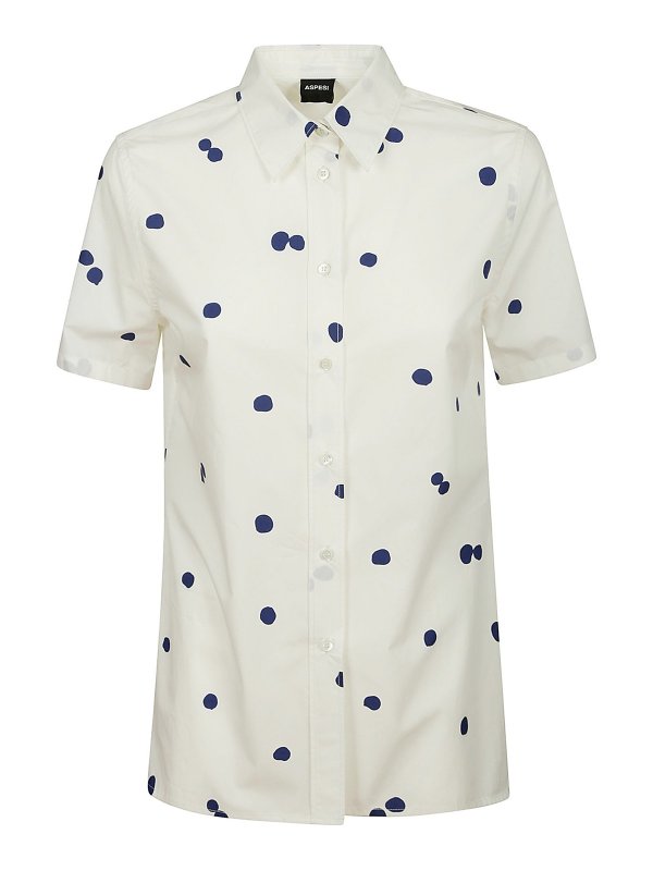 ASPESI: Camisas - Camisa - Blanco