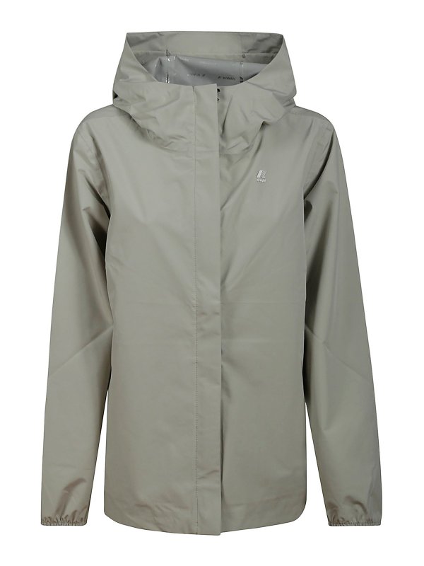 K-WAY: ショートコート - トレンチコート - ベージュ