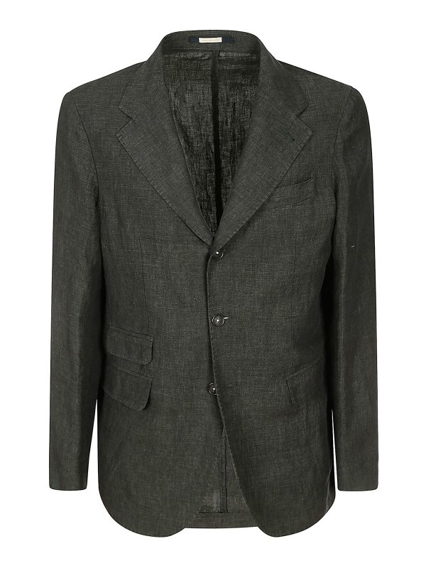 MASSIMO ALBA: Vestes de costume - Costume Décontracté - Vert