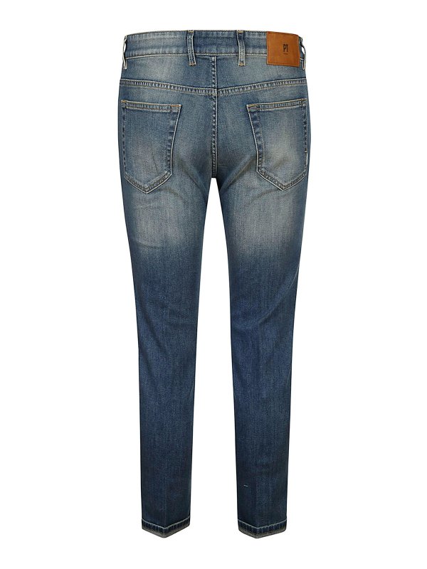 PT TORINO: Jeans à jambe droite online - Jean Droit - Clair Délavé