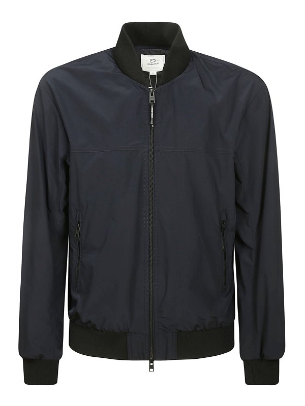 WOOLRICH: Bombers - Bomber - Bleu
