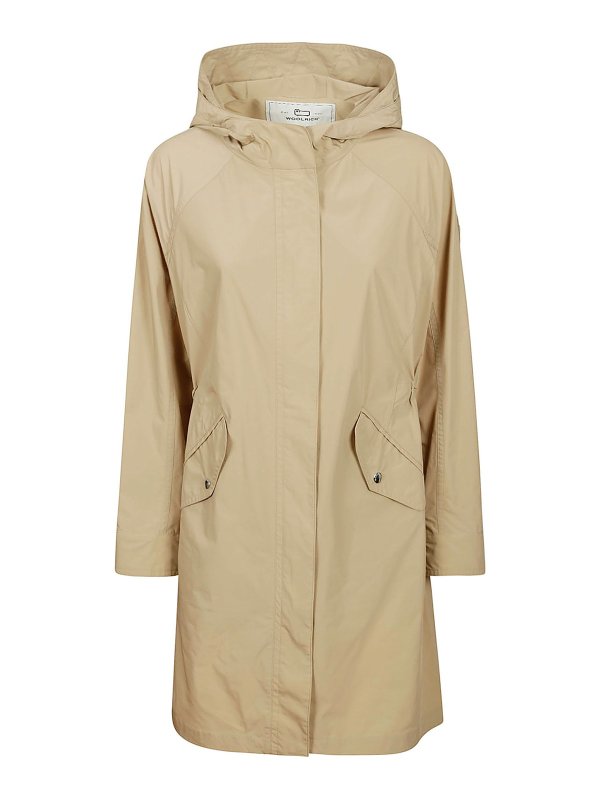 WOOLRICH: Parkas - Parka - Beis