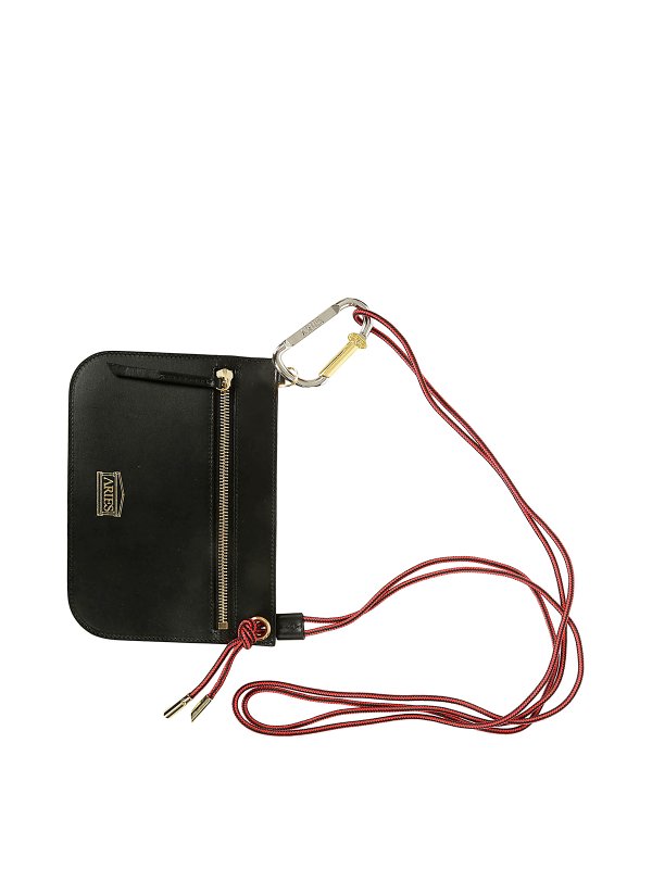 ARIES: cross body bags - Leather bobby bag