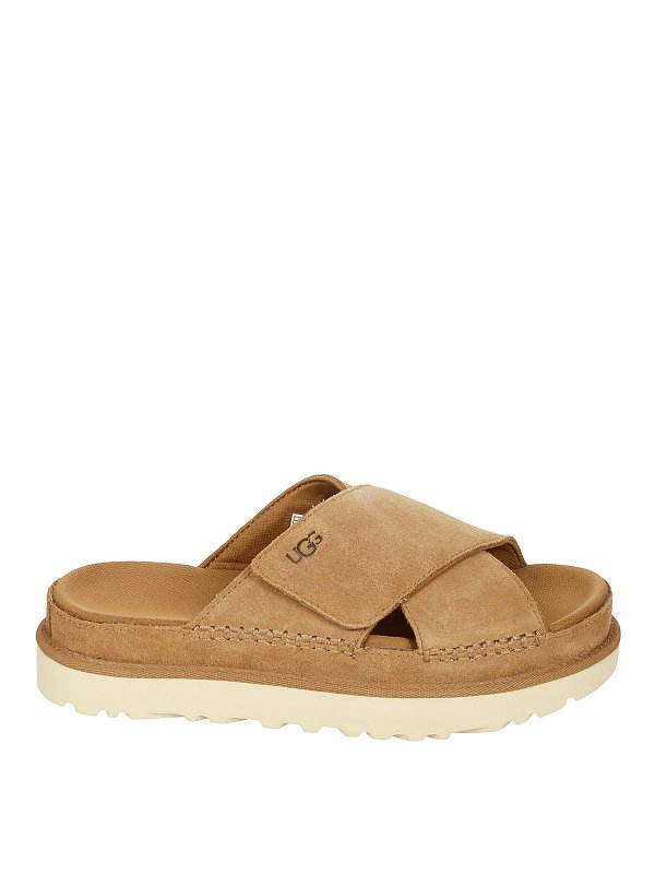 UGG: Sandalen - Zehentrenner - Braun